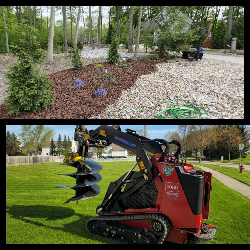 Landscaping work Hinckley Ohio