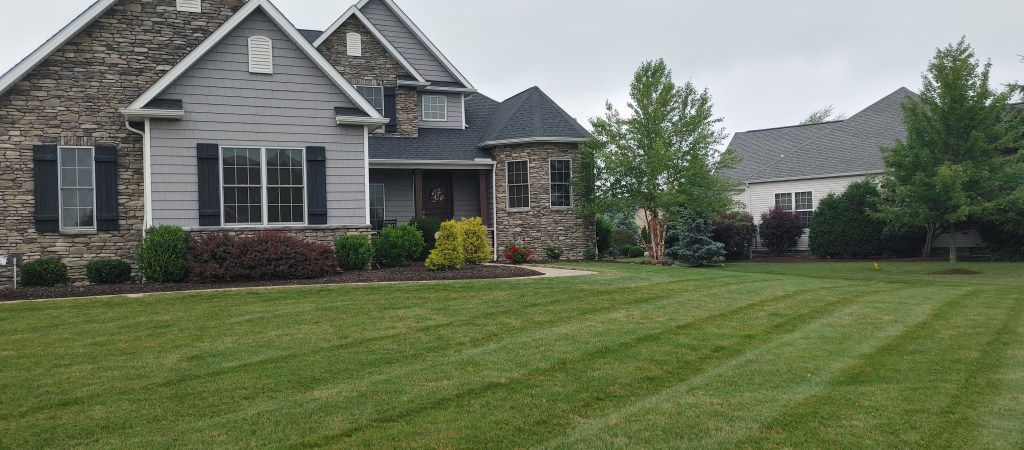 lawn mowing in fox meadows