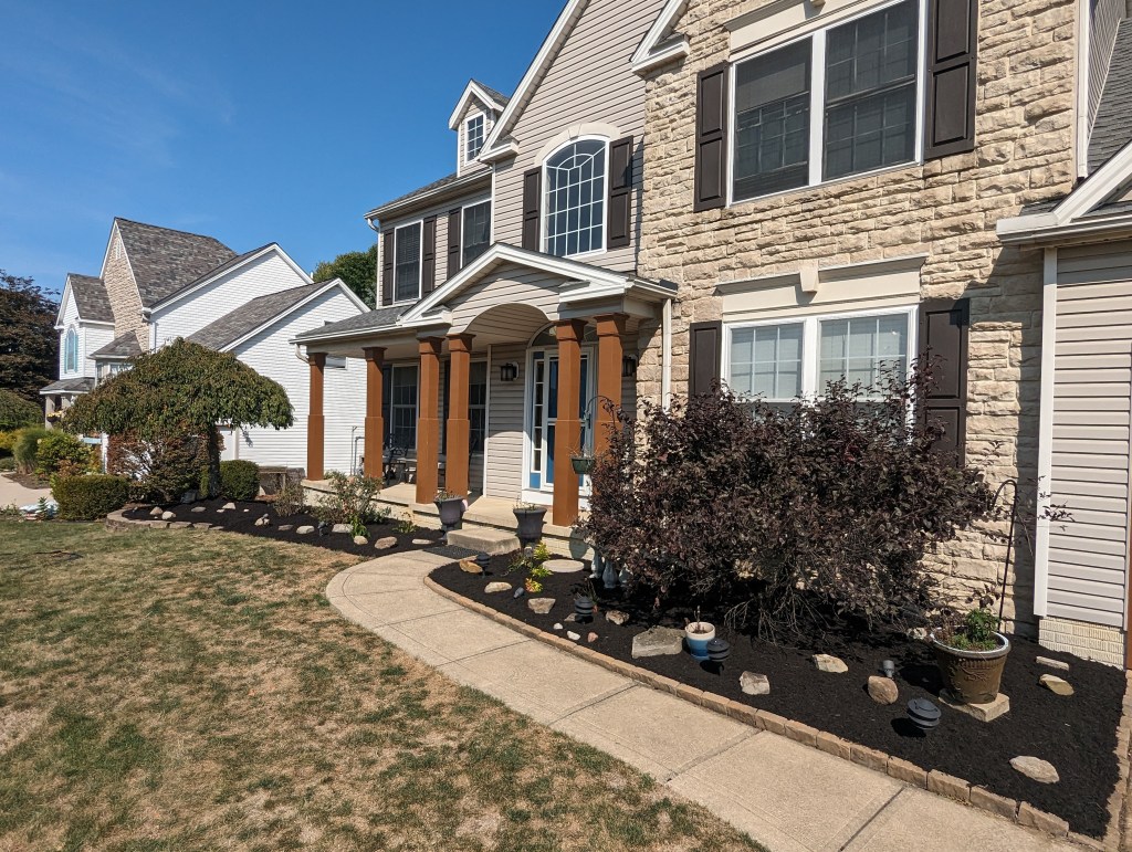mulch installation